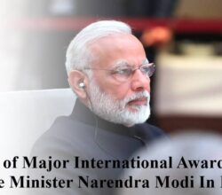 International Awards to Narendra Modi- 9 Major Awards List